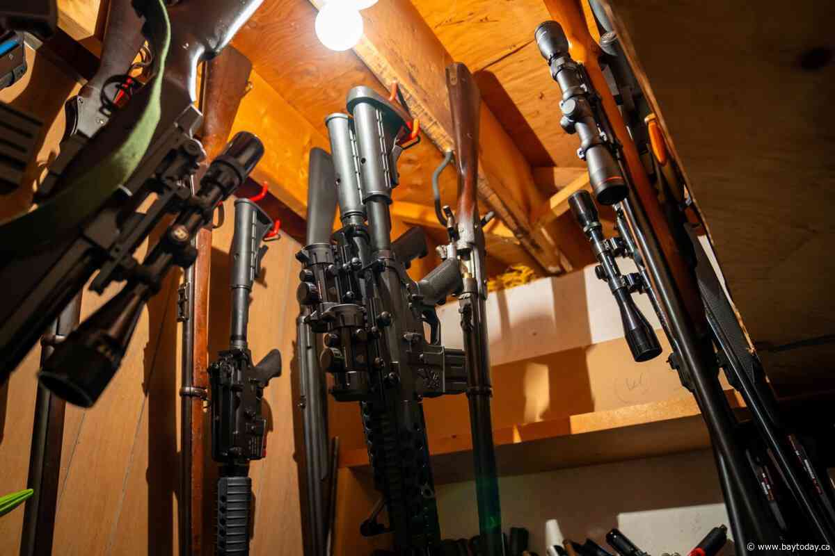 Former Manitoba MP charged with gun offences, 439 firearms and antique cannon seized