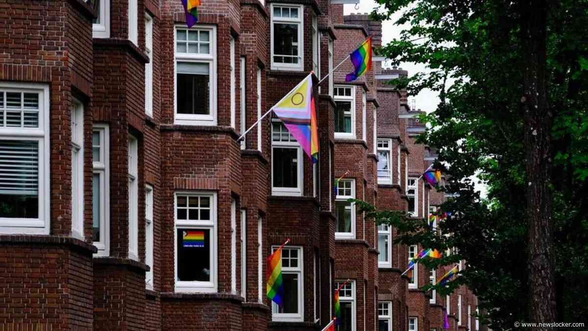 In een week tijd zeven pridevlaggen vernield aan de Churchilllaan in Amsterdam: ’Wij laten ons niet kisten’