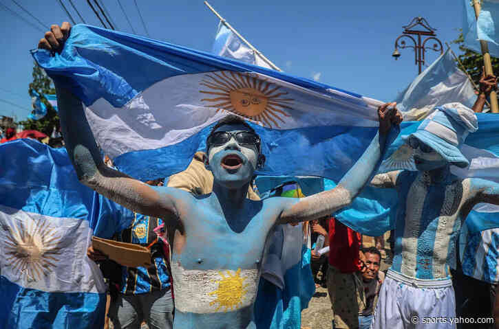 World Cup final prep! In Argentina, voodoo dolls with meal deals