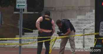 Man charged with attempted murder after shooting outside Wilson courthouse injures 3