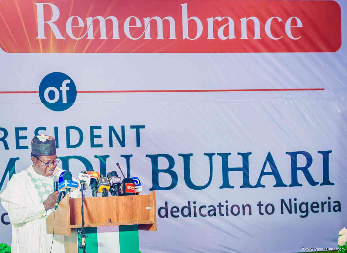 Lalong honours Buhari one year after, hails legacy of integrity, patriotism