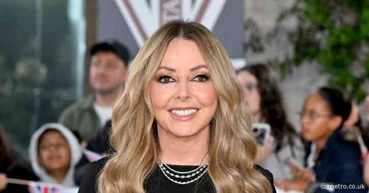 Carol Vorderman hospitalised after fall left her unconscious and covered in bruises