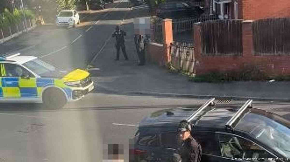 Residents woken up as helicopter and armed police swoop on Bury street