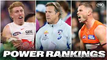 AFL 2026, Power Rankings after Round 18 | AFL analysis, every team ranked from best to worst, Sydney can’t beat contenders, Western Bulldogs worse than ladder says