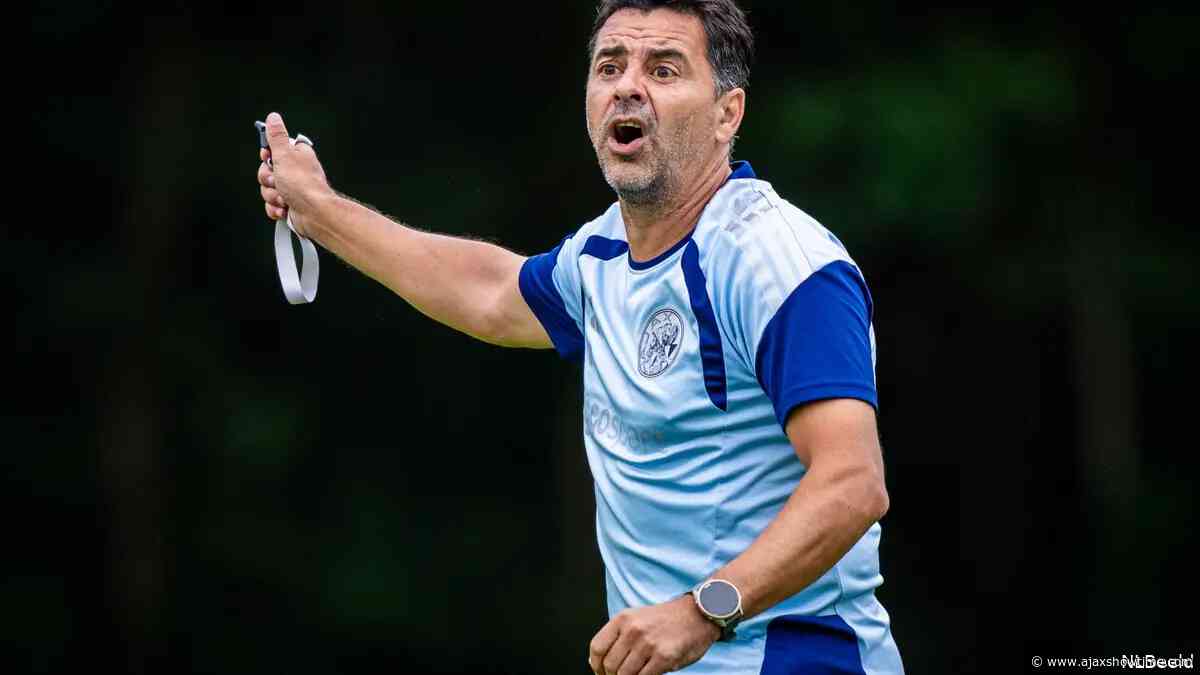 Winkels hoopt op Cruijffiaans voetbal bij Ajax: 'Daar is dit wel een trainer voor'