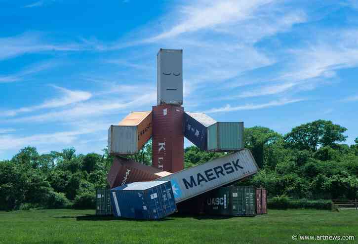 Giant Shipping Container Sculpture at East Hampton Art Space Generates Legal Battle