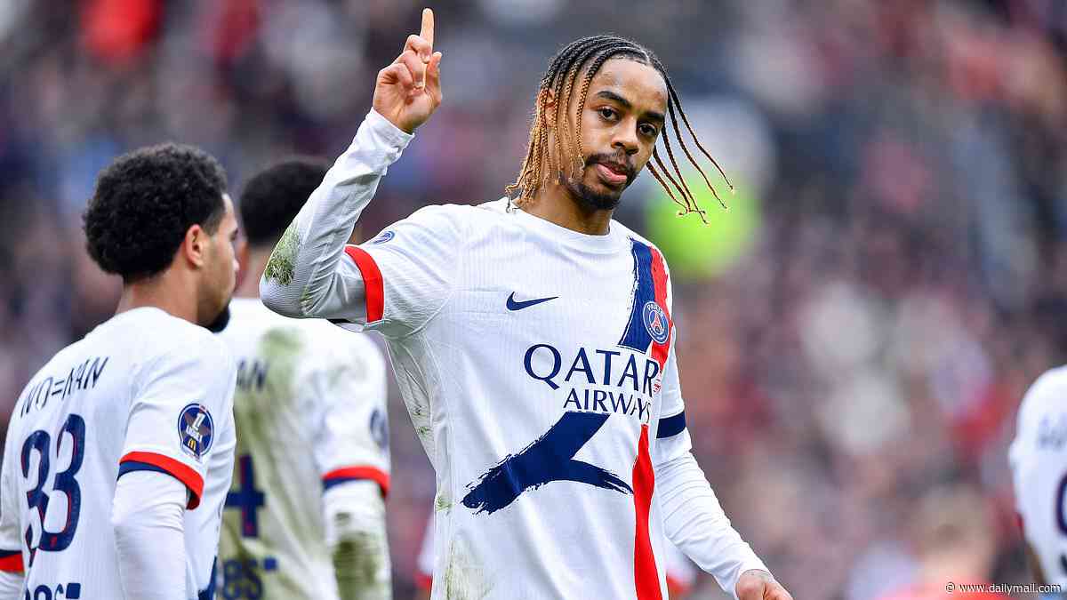 Arsenal keeping tabs on PSG winger Bradley Barcola and admire Aston Villa's Morgan Rogers - as Leandro Trossard nears Turkey move: WINDOW WATCH