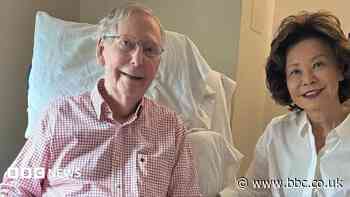 US Senator Mitch McConnell says absence due to fall and pneumonia