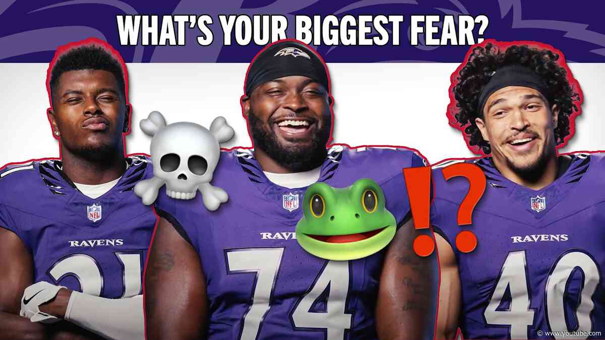 Kyle Hamilton, Ravens Reveal Their Biggest Fears | Ravens Superlatives