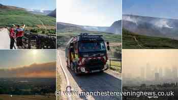 Day three and the moors are still burning