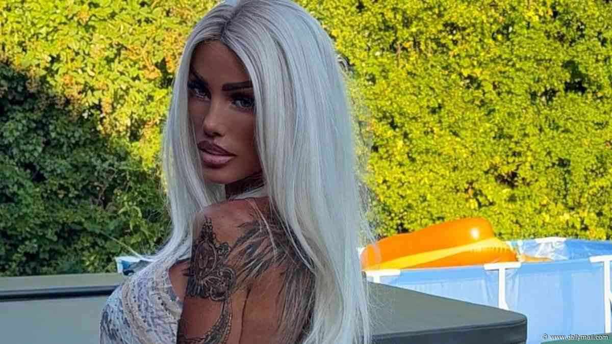 Katie Price shows off a whole new look with platinum wig as she reveals she's planning to ditch her jet black hair