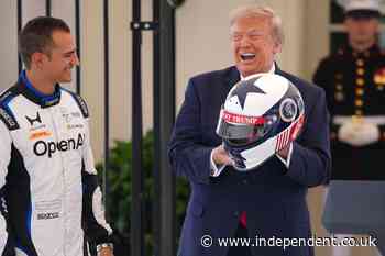 Trump goes vroom! Giddy president brings IndyCar best to White House for ‘Grand Prix’ announcement