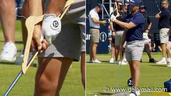 Wyndham Clark goes viral for bizarre antics on the range before Open
