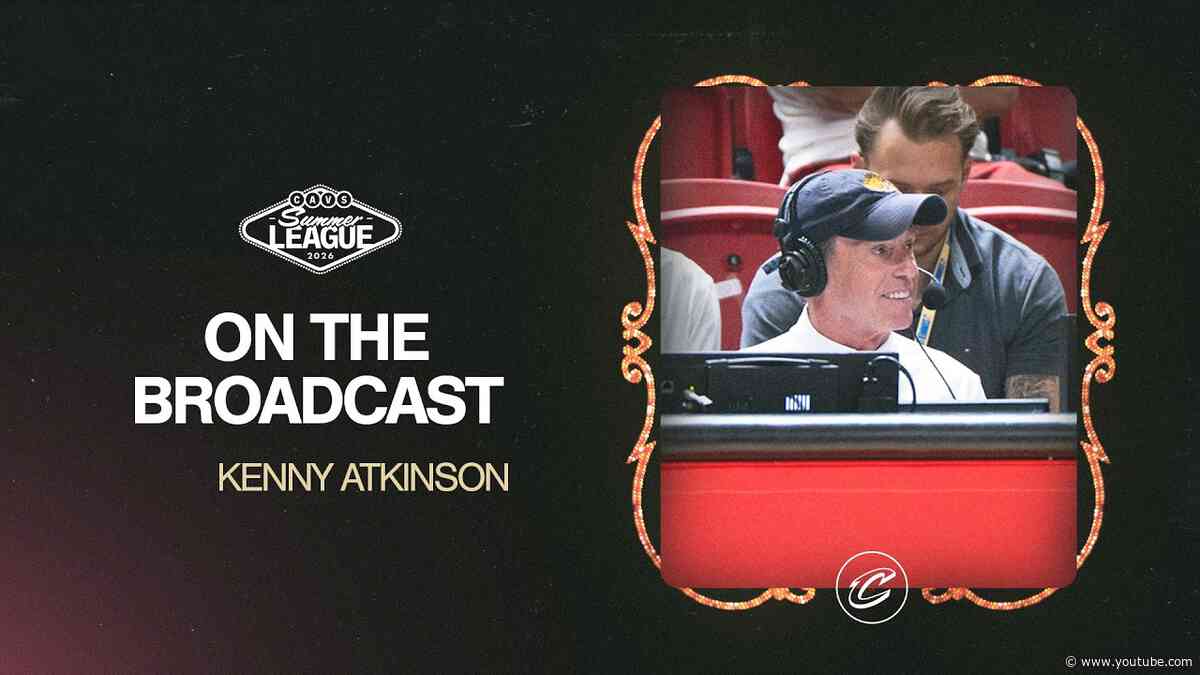 Cavs at Pistons | Kenny Atkinson On The Broadcast | 07.12.26