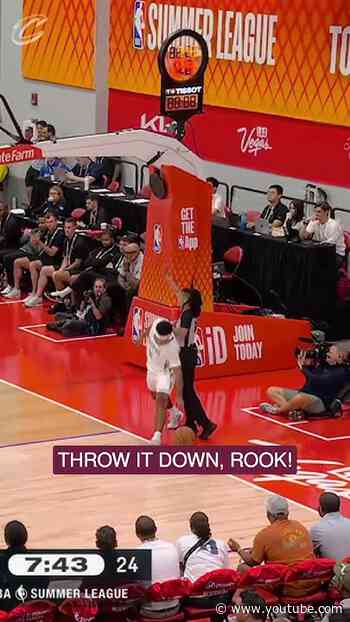 🔨🔨🔨 ROOKIE IS LEARNING WHAT IT MEANS TO THROW THE HAMMER DOWN. #LetEmKnow