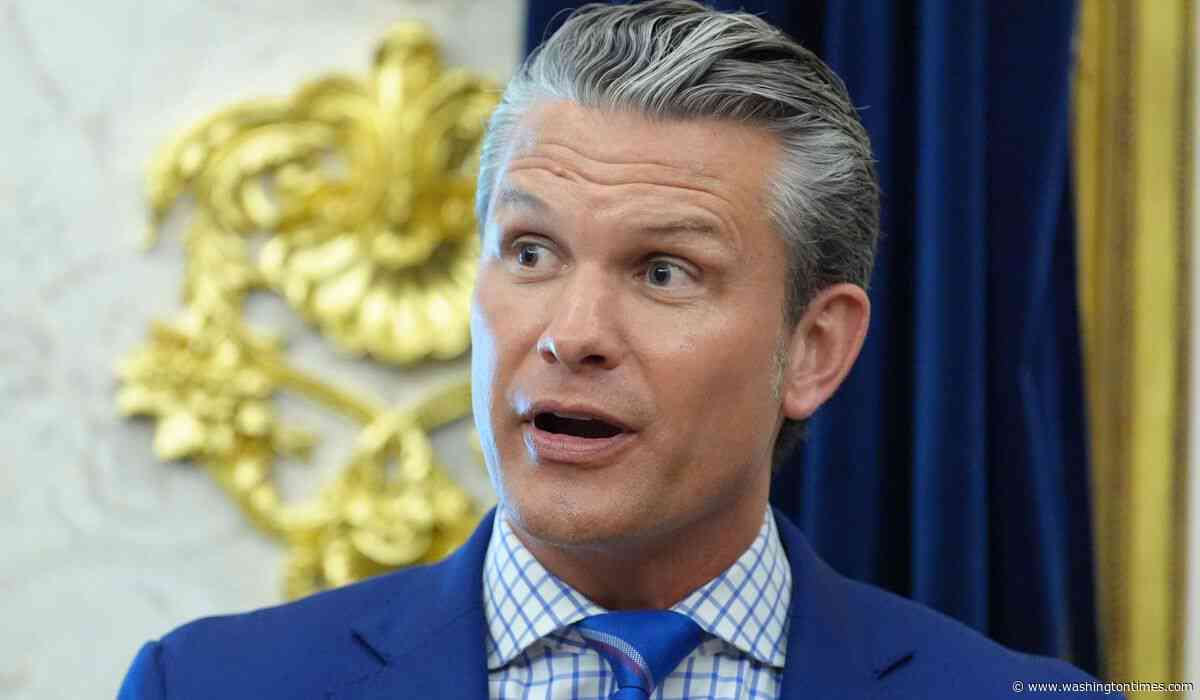 Hegseth: Pentagon, Justice Department working together to track down leakers