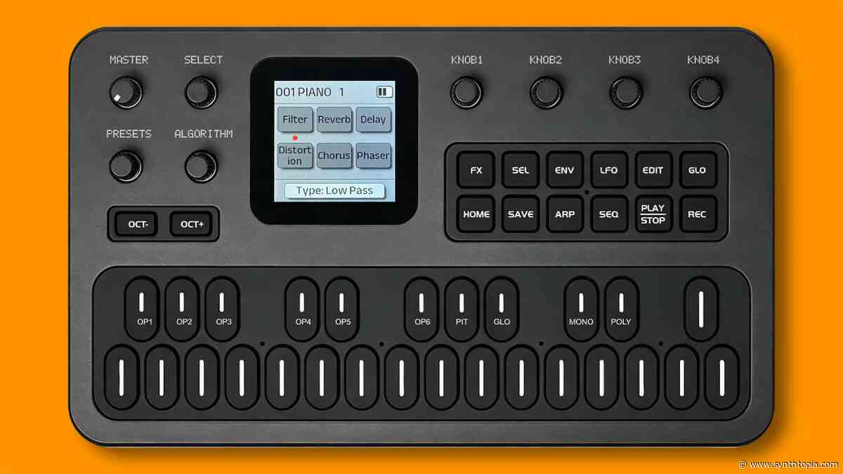 M-VAVE Introduces FM-1 FM ‘Pocket Synthesizer’