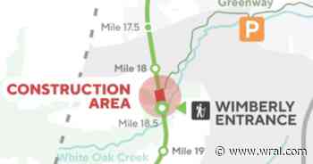 Part of American Tobacco Trail in Apex closed for repairs