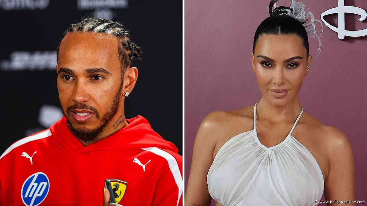 Kim Kardashian shares surprising family update with Lewis Hamilton