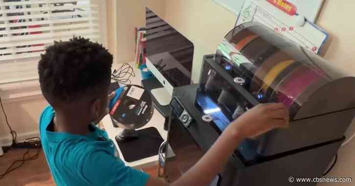 12-year-old entrepreneur turns 3D-printed toys into thriving business with help from his twin brother
