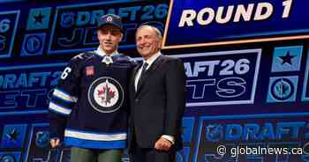 Winnipeg Jets sign 1st-round draft pick to entry-level contract