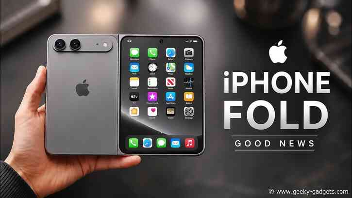 Leaked Apple iPhone Ultra Fold Reveals New Foldable Plans