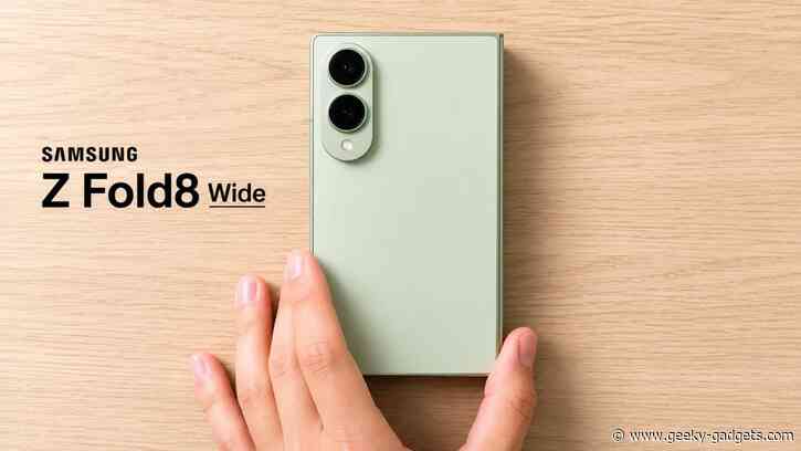 Samsung Galaxy Z Fold 8 Wide Leak Reveals Key Specs, Price, and Launch Timeline