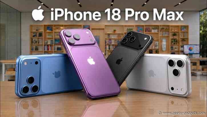 The iPhone 18 Pro Max’s Huge New Battery is the Upgrade We’ve Been Waiting For