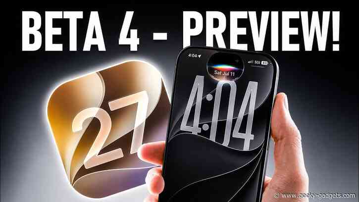 Is iOS 27 Beta 4 the Update Public Testers Have Been Waiting For?