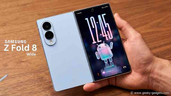 First Leaked Look at Samsung Galaxy Z Fold 8 Wide Impresses