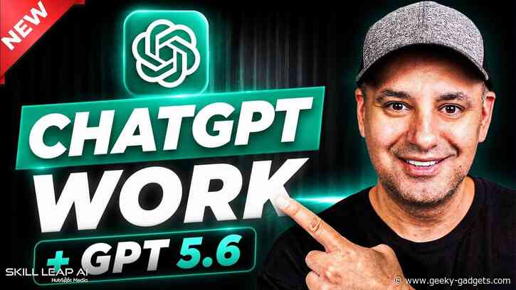 New ChatGPT 5.6 Work Prompts to Improve Your Daily Productivity
