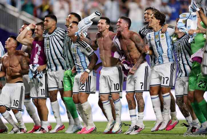 Argentina makes strange kit request ahead of England clash