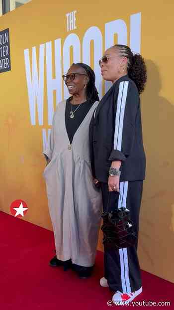 VIP Arrivals at THE WHOOPI MONOLOGUES on their opening night Off-Broadway