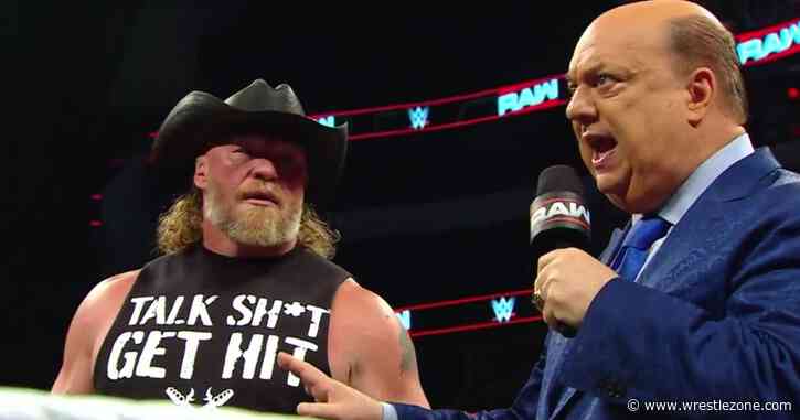 Paul Heyman Shockingly Gets Restraining Order Against Brock Lesnar On WWE RAW