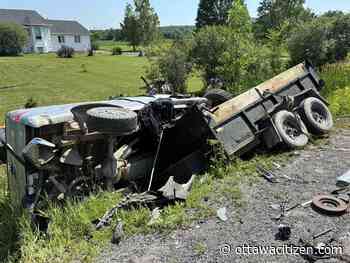 Three taken to hospital in serious condition after west-end collision