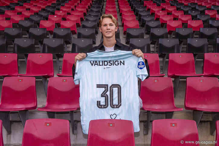 Jeugdexponent Thomas Hulleman tekent eerste profcontract