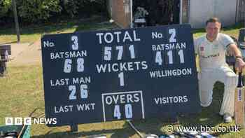 Cricketer hails record-breaking quadruple century