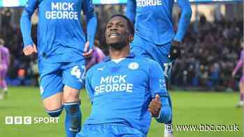 Crawley sign Peterborough forward Aderoju on loan