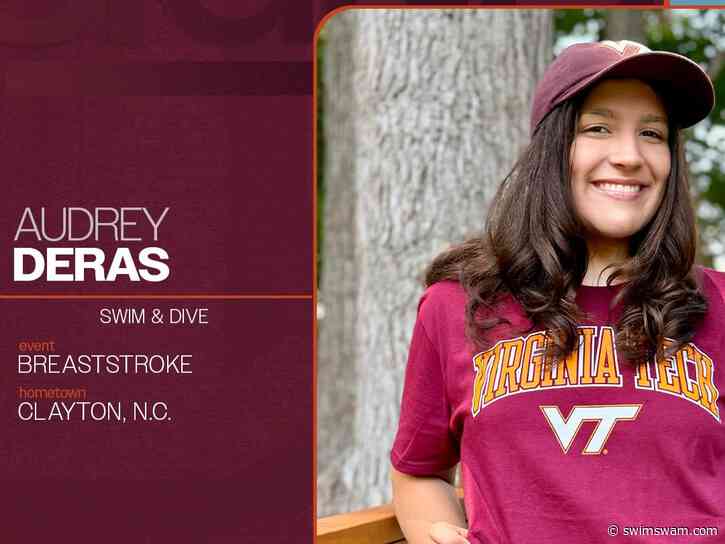 Breaststroker Audrey Deras Flips Commitment from Tulane to Virginia Tech for 2026