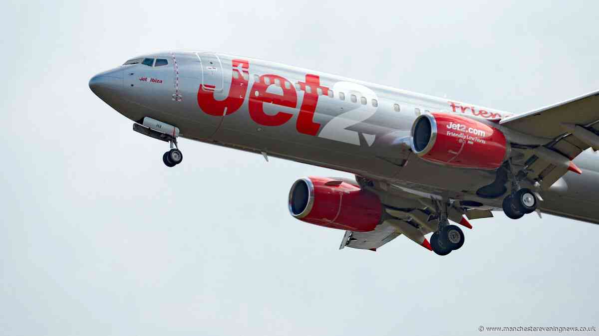 Jet2 plane lands in Manchester after mid air 'emergency' on Cyprus route