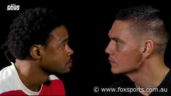 ‘You wanna spar?’: Spence offers to throw down with Tszyu in tense TV moment