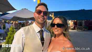 'We screened England World Cup game at our wedding'