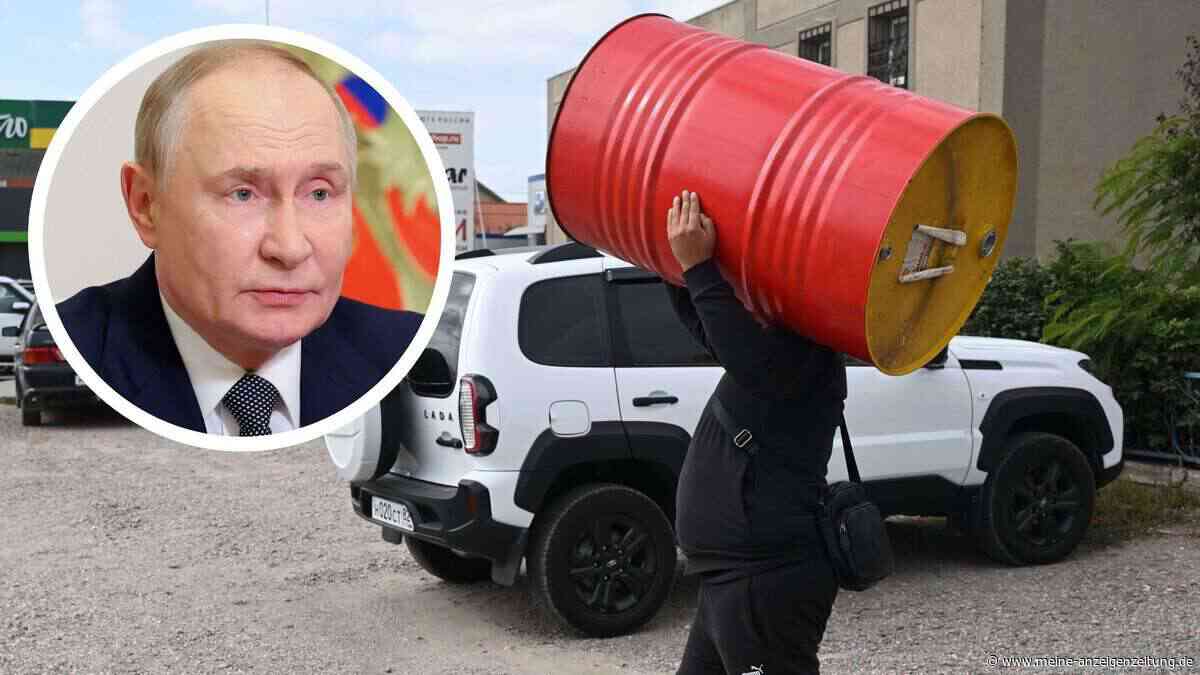 Putins Wirtschaft wegen digitaler Sabotage in Bedrängnis: Internet-Trolle verschärfen Russlands Benzinkrise