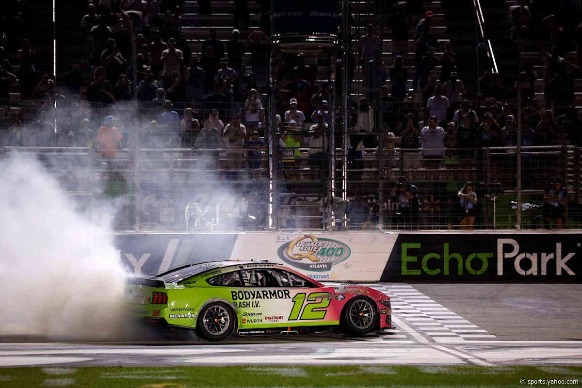 Ryan Blaney wins NASCAR Cup Series race at EchoPark in July 2026