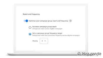 Optimize your reach and frequency across campaigns with video campaign groups.