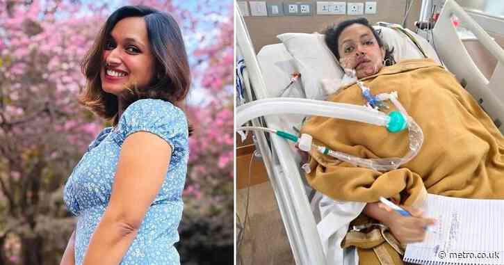 Woman loses part of her face in tractor crash abroad after being told to go away to ‘cure depression’