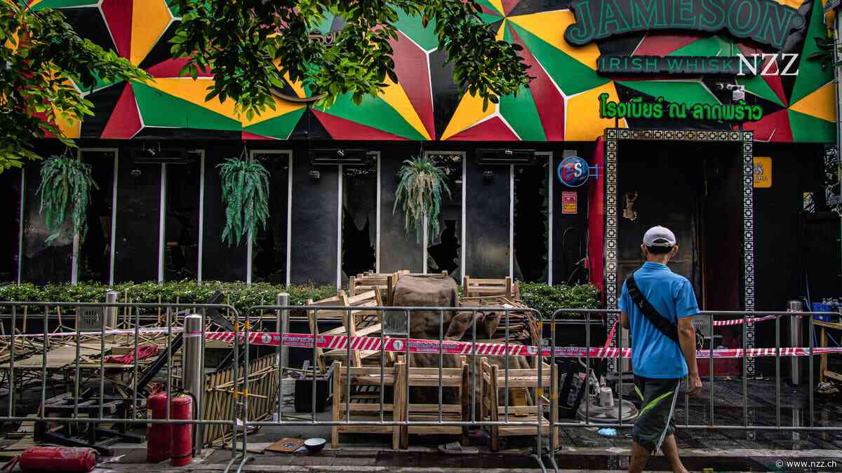 Brandkatastrophe in Bangkok: Die Zahl der Toten steigt auf mindestens 30