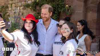 Prince Harry talks grief, stress and loss in final event of UK trip