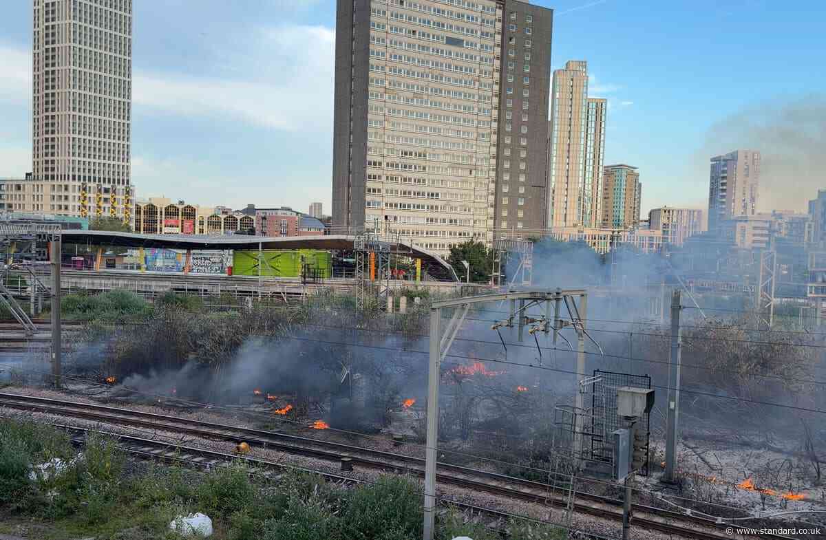 London travel news LIVE: Tube and Overground latest updates after trackside fire as Southern trains cancelled