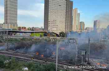 London travel news LIVE: Tube and Overground latest updates after trackside fire as Southern trains cancelled